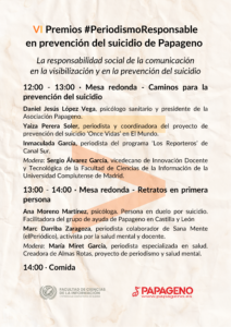 3-1-212x300 La Asociación Papageno convoca la sexta edición del premio #PeriodismoResponsable en prevención del suicidio
